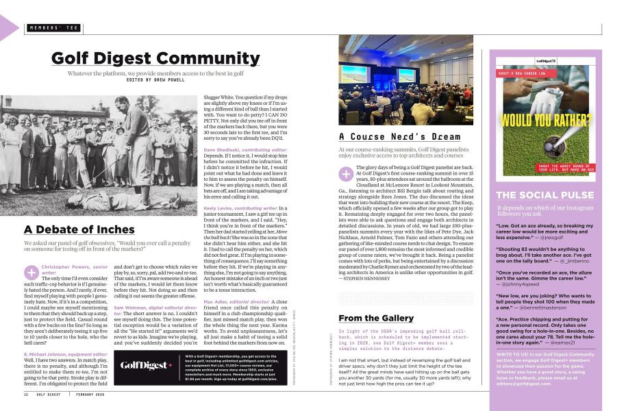 Golf Digest Community