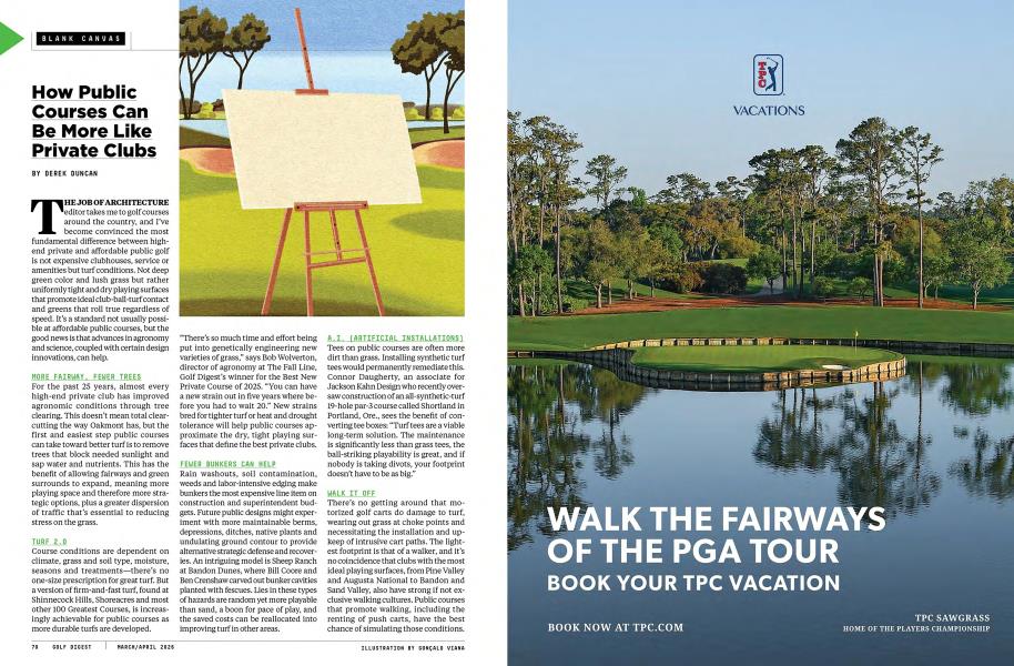 How Public Courses Can Be More Like Private Clubs