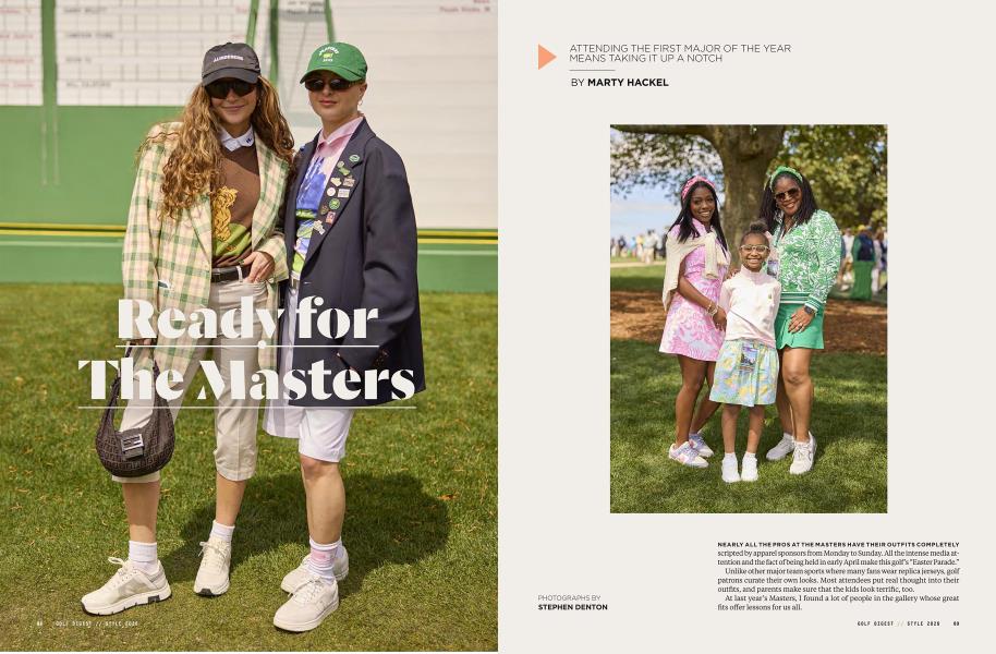 Ready for The Masters