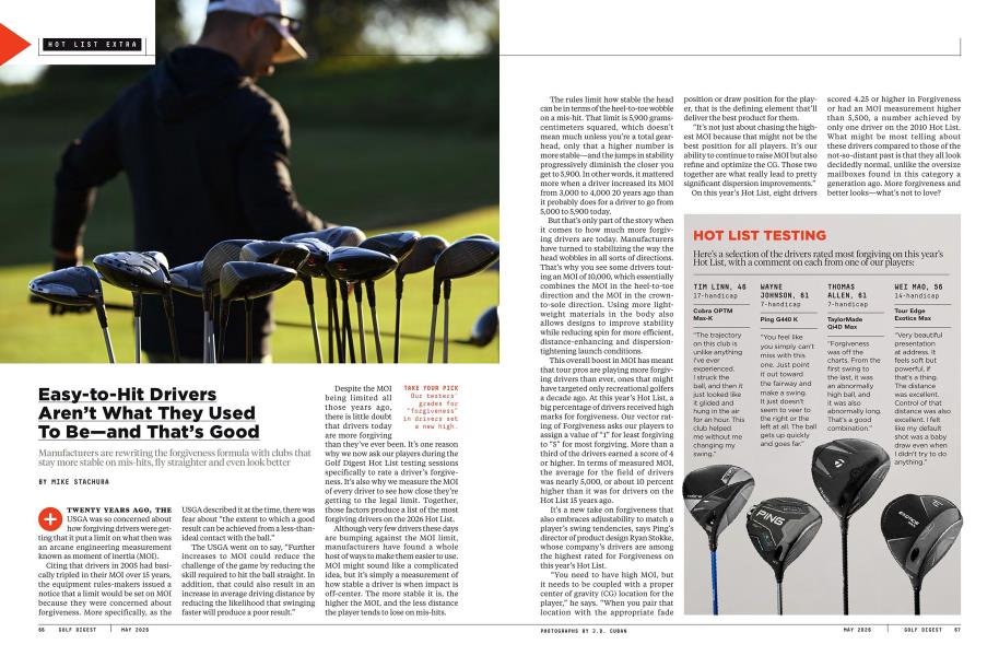 Easy-to-Hit Drivers Aren’t What They Used To Be—and That’s Good